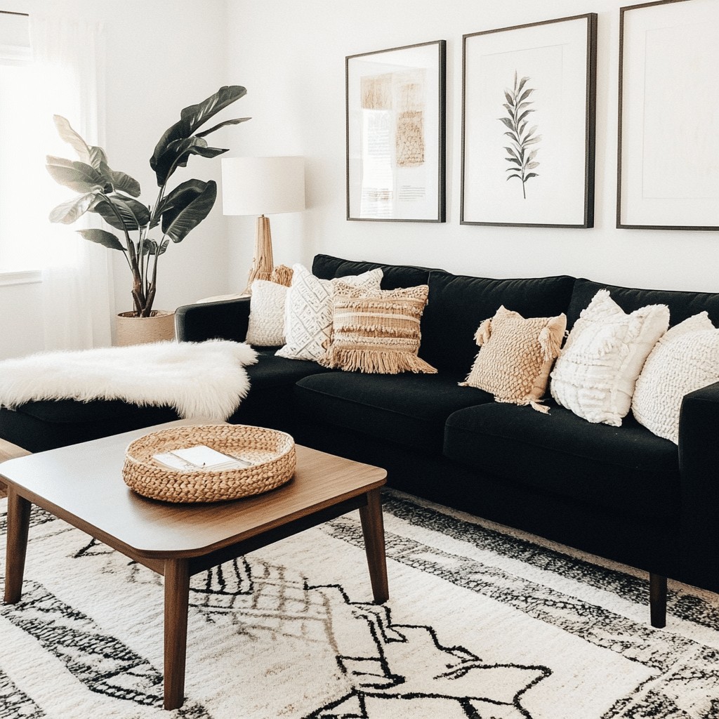 22 Black and White Living Room Ideas That’ll Transform Your Space
